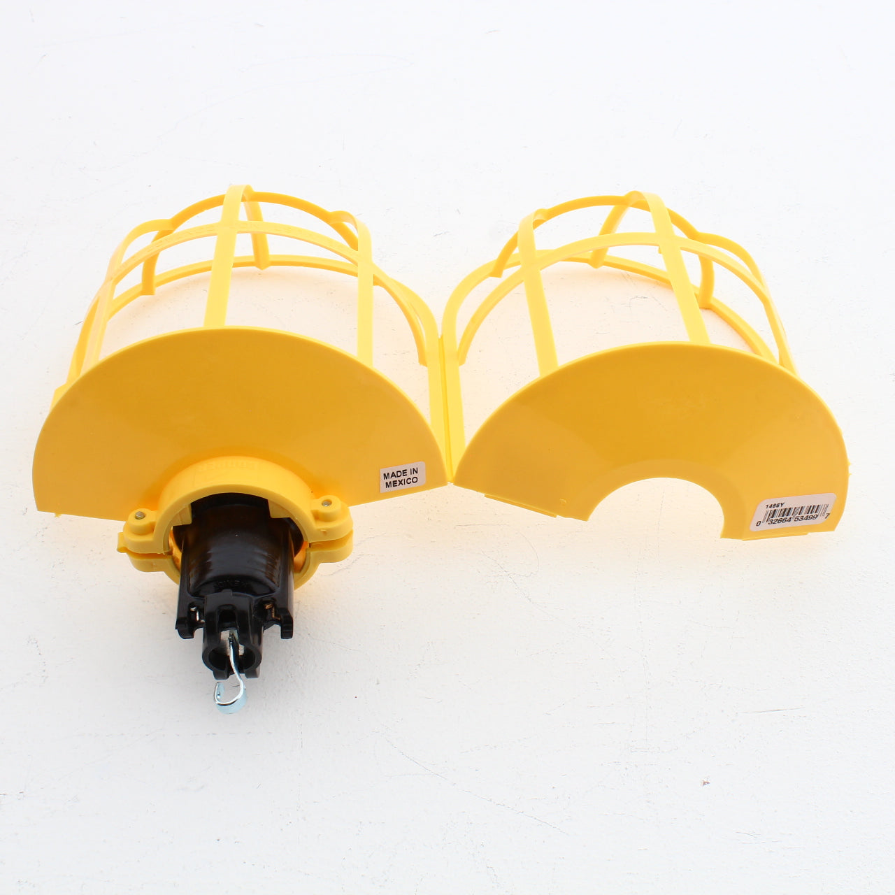 8pcs Cooper Wiring Hook Mounting Nylon Medium Yellow Lamp Holder Guards 1466Y