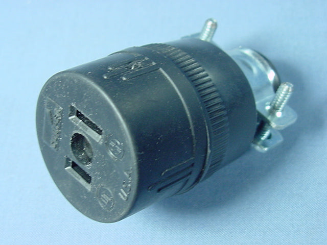 Cooper Residential Polarized Straight Blade Connector Plug 1-15R 15A Bulk 178