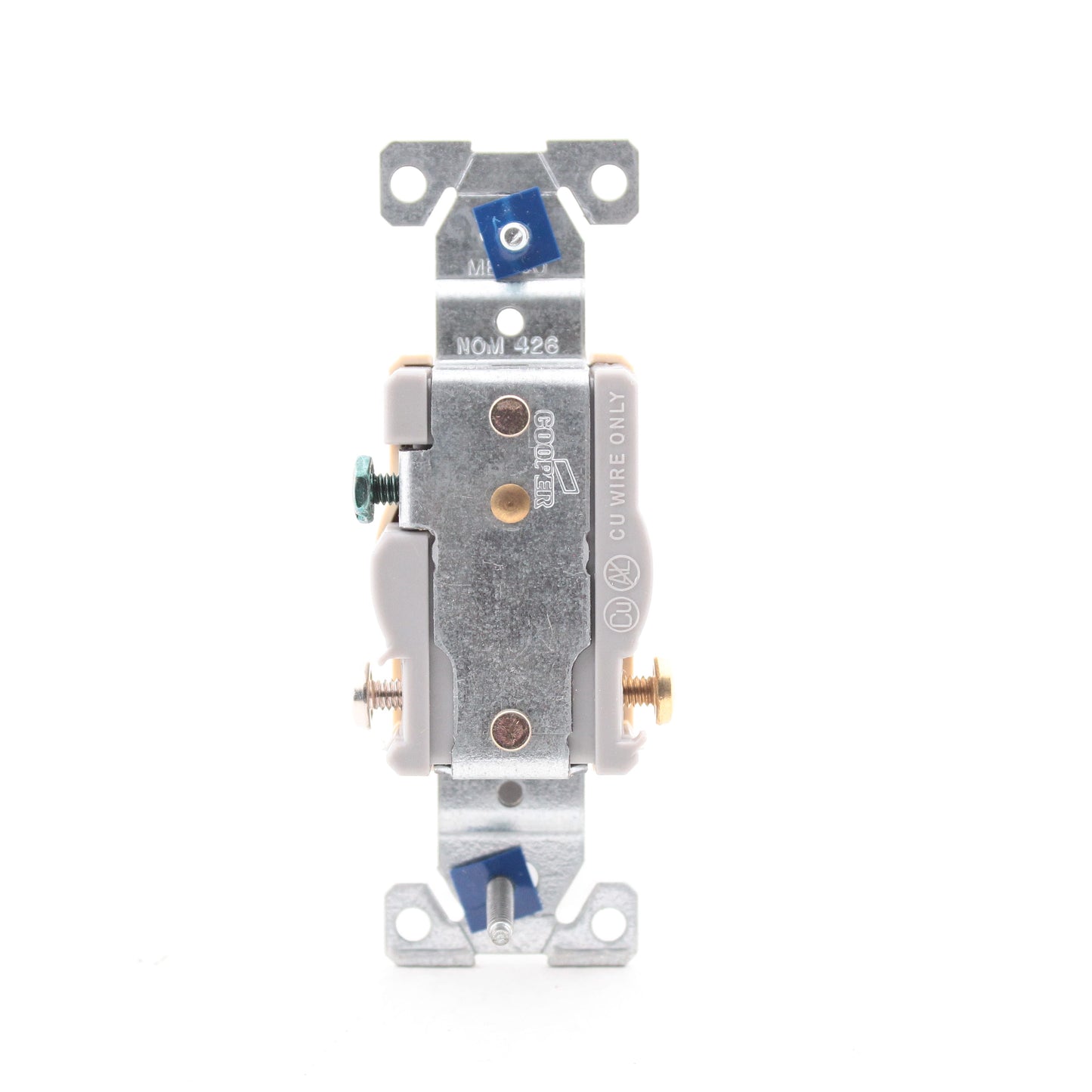 Cooper 1877V Ivory Commercial Grade 20A Single Outlet Receptacle 5-20 125V