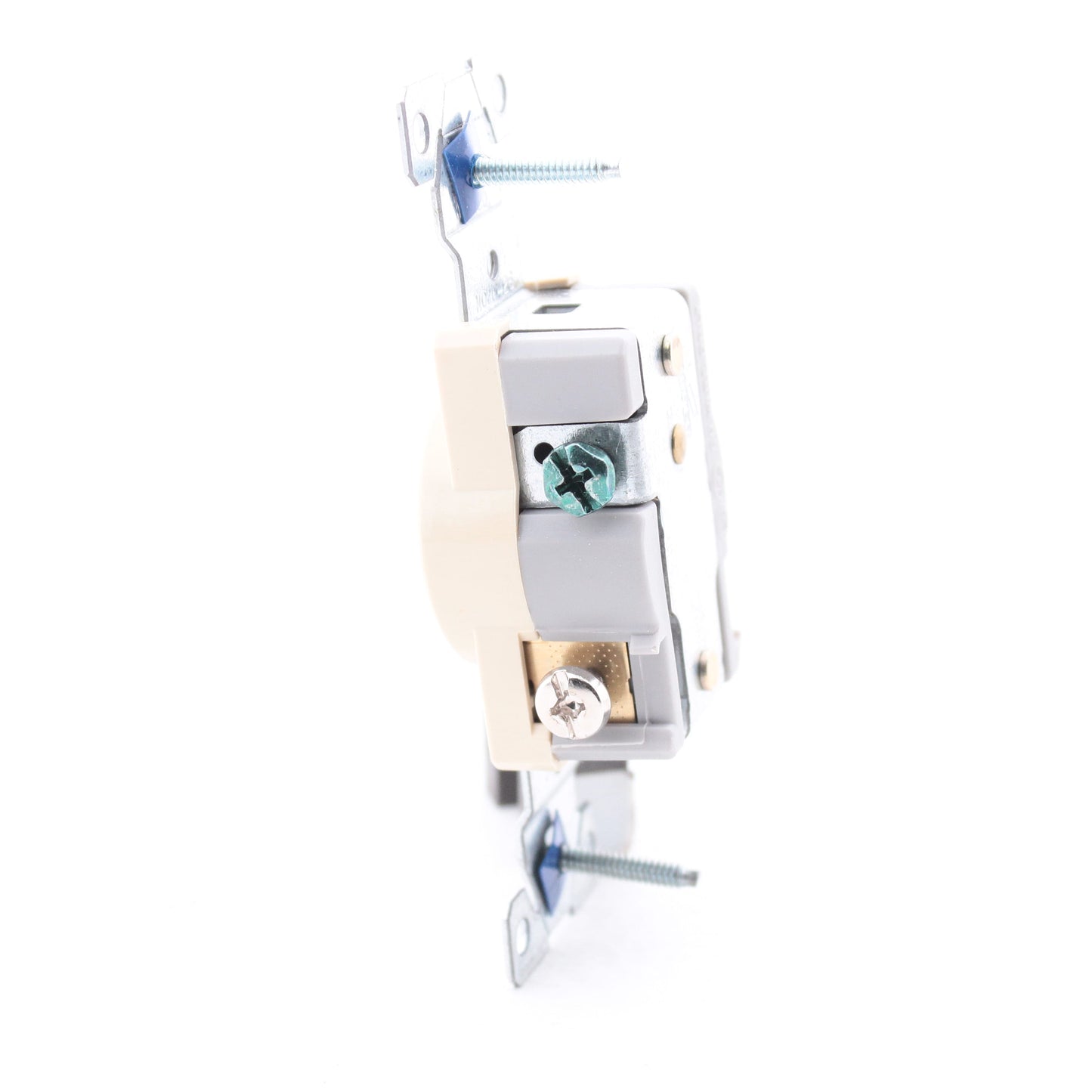 Cooper 1877V Ivory Commercial Grade 20A Single Outlet Receptacle 5-20 125V