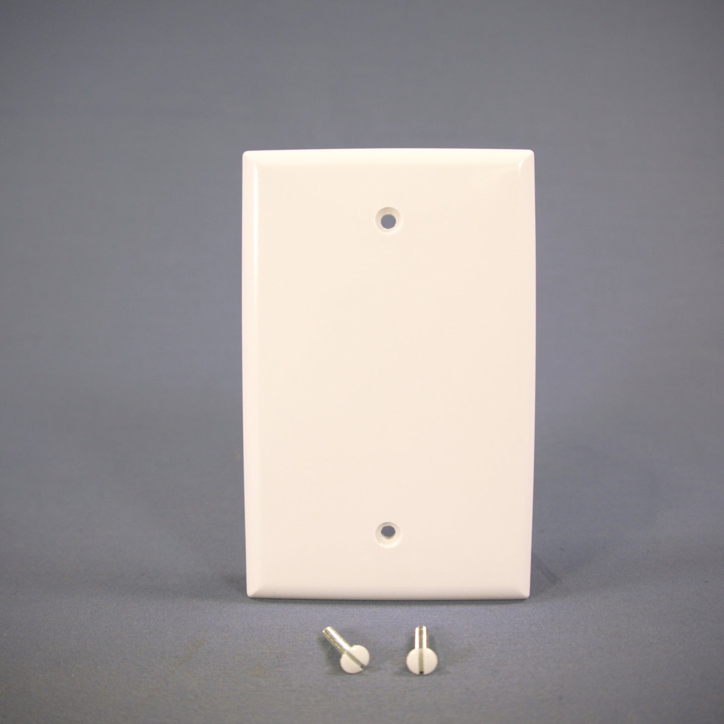 Cooper 2029W White 1-Gang Standard Blank Thermoset Wallplate Mid-Size Cover