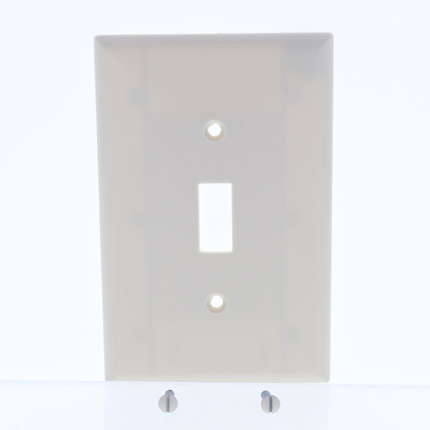 Cooper 2034LA Light Almond 1-Gang Mid-Size Toggle Switch Thermoset Wallplate