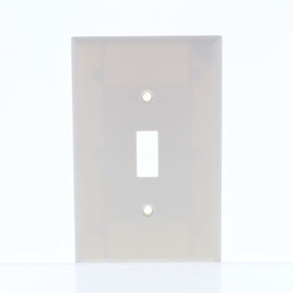 Cooper 2034LA Light Almond 1-Gang Mid-Size Toggle Switch Thermoset Wallplate