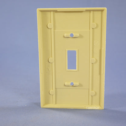 Cooper 2034V Ivory 1-Gang LARGE Toggle Switch Mid-Size Cover Thermoset Wallplate