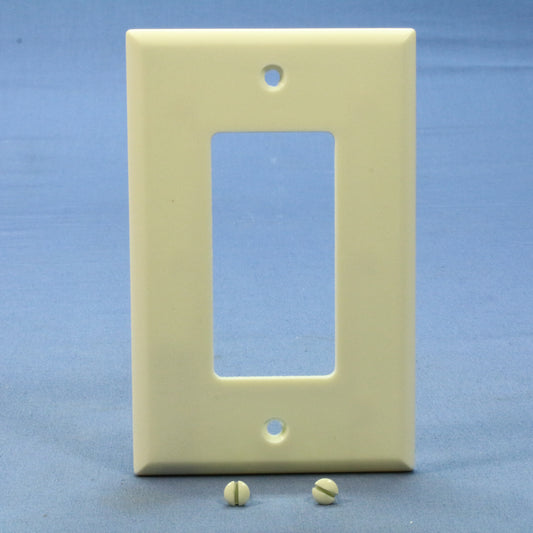 Cooper 2051A Almond 1-Gang Decorator GFCI Mid-Size Cover Thermoset Wallplate