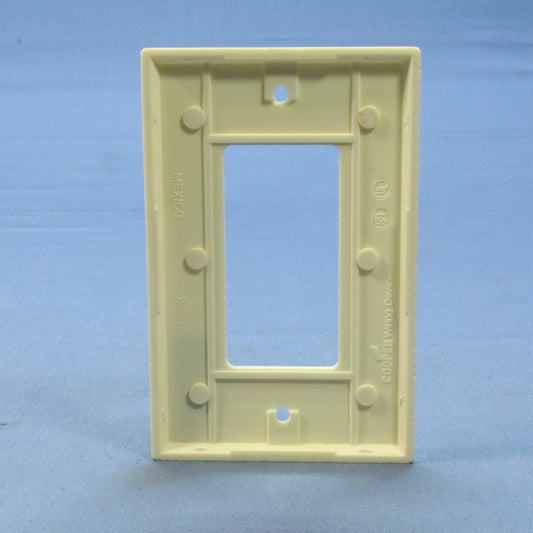 Cooper 2051A Almond 1-Gang Decorator GFCI Mid-Size Cover Thermoset Wallplate