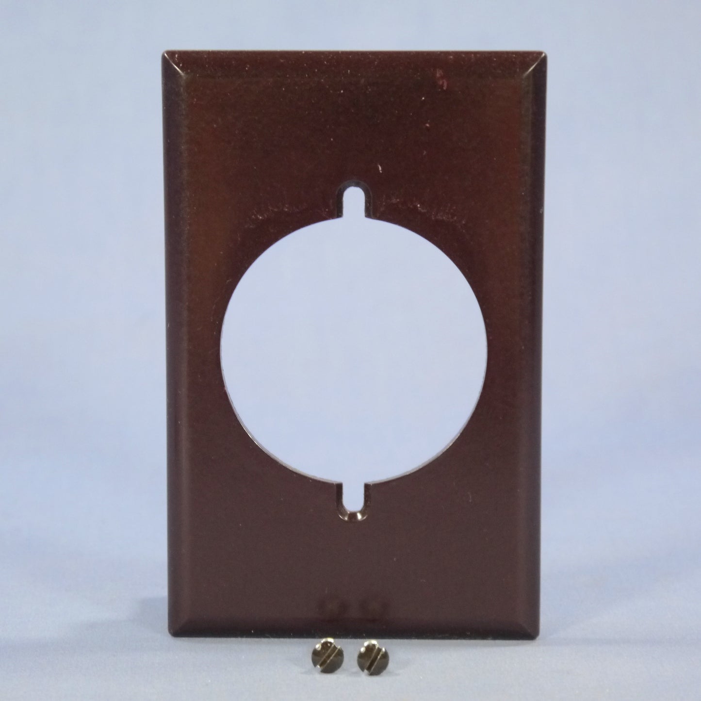 Cooper 2068B Brown 1-Gang Range Cover Dryer 2.156 Receptacle Thermoset Wallplate