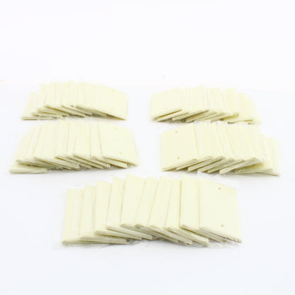 Cooper 2129A Almond 1-Gang Blank Cover Box Mount Thermoset Wallplates 50pcs