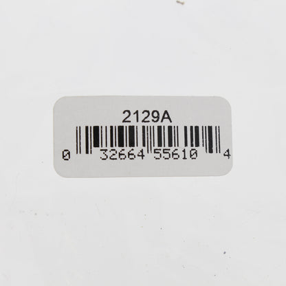 Cooper 2129A Almond 1-Gang Blank Cover Box Mount Thermoset Wallplates 10pcs