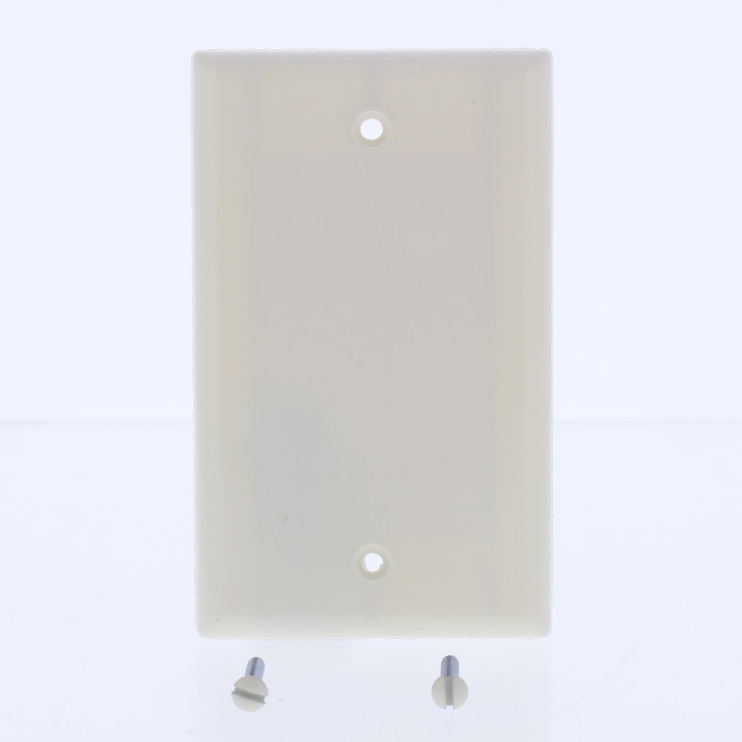 Cooper 2129A Almond 1-Gang Blank Cover Box Mount Thermoset Wallplates 10pcs