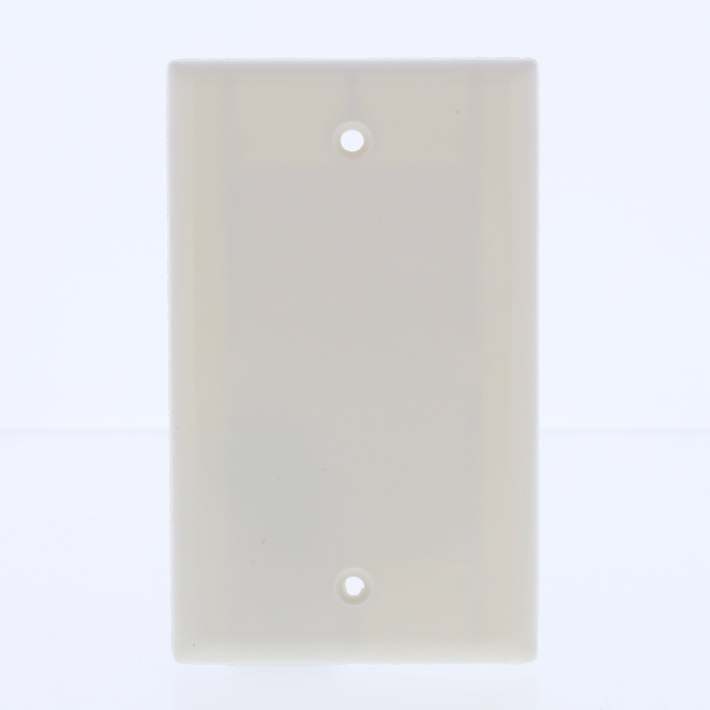 Cooper 2129A Almond 1-Gang Blank Cover Box Mount Thermoset Wallplates 10pcs