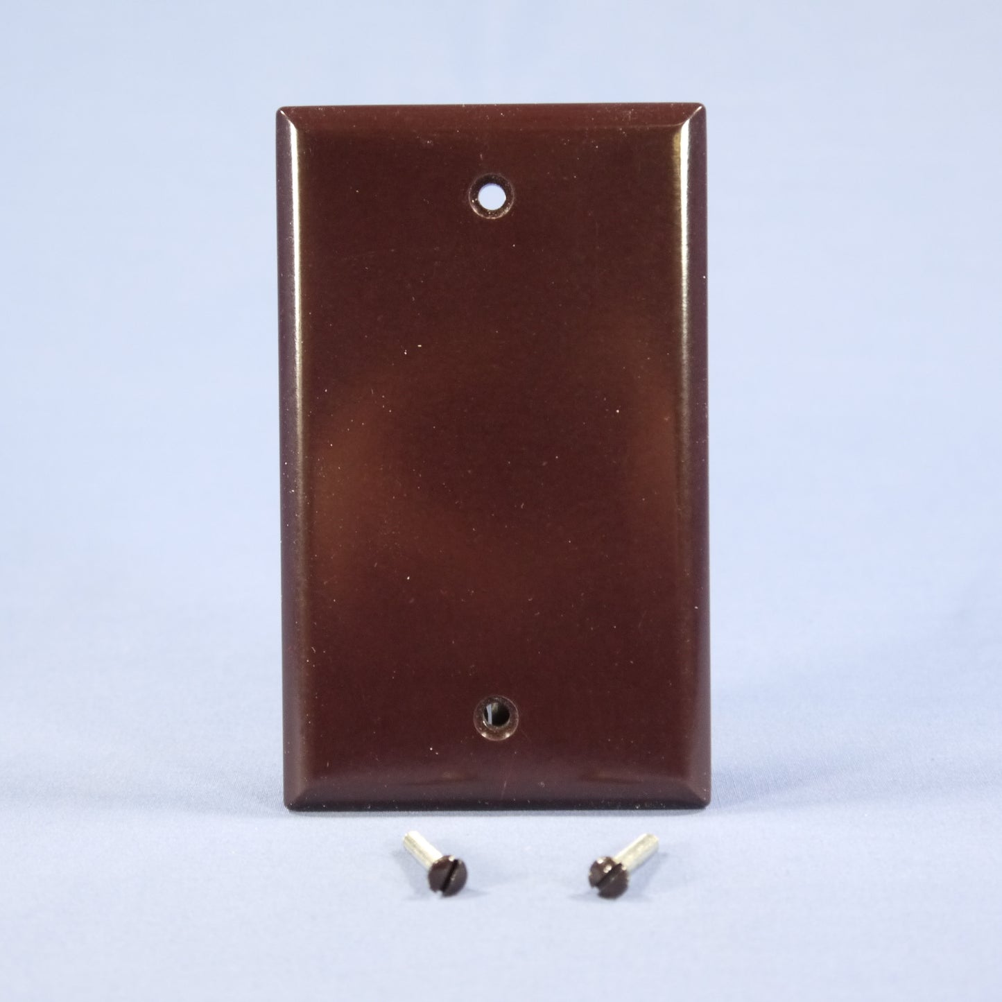 Cooper 2129B Brown 1-Gang Standard Blank Cover Box Mounted Thermoset Wallplate