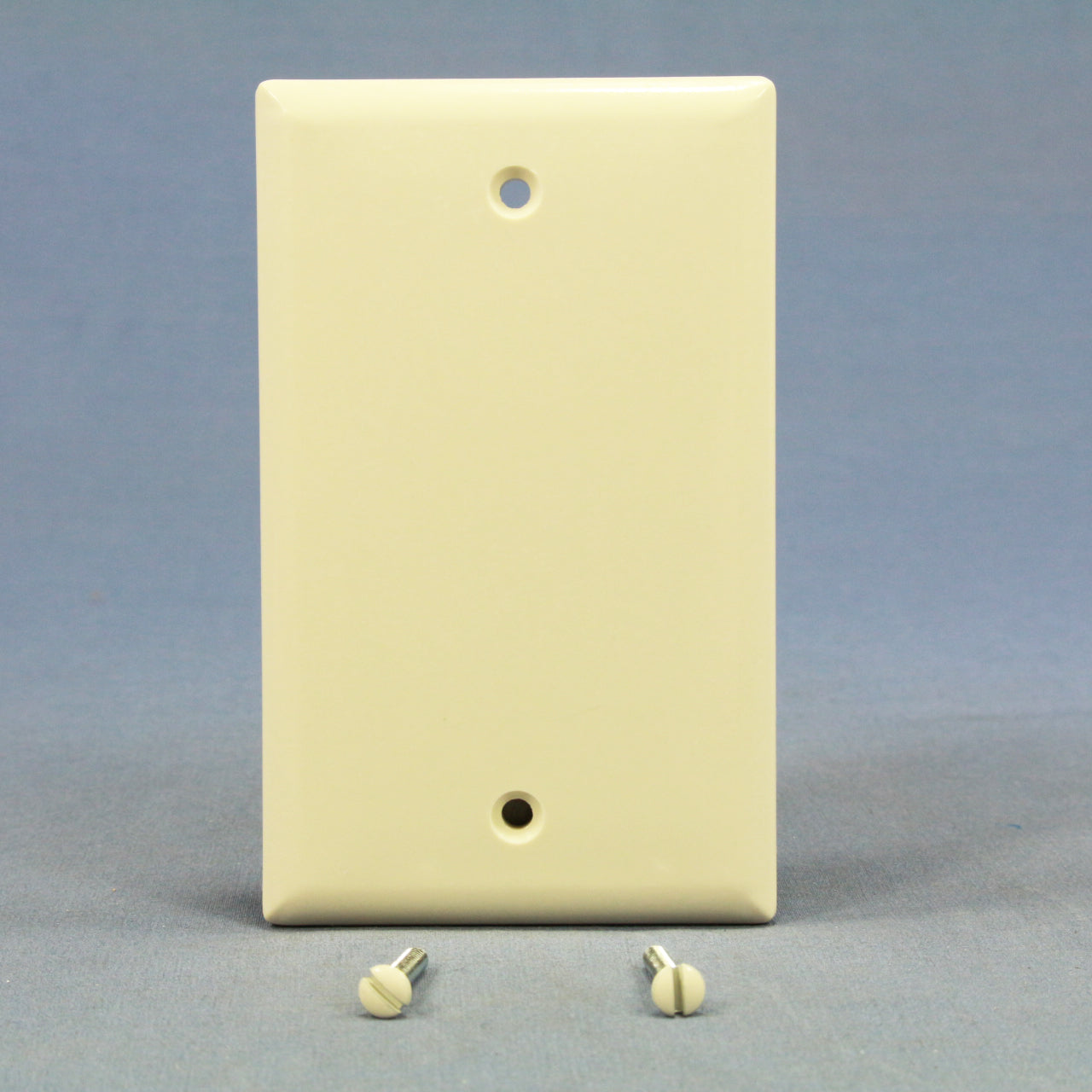 Cooper 2129LA Light Almond 1-Gang Blank Cover Box Mounted Thermoset Wallplate