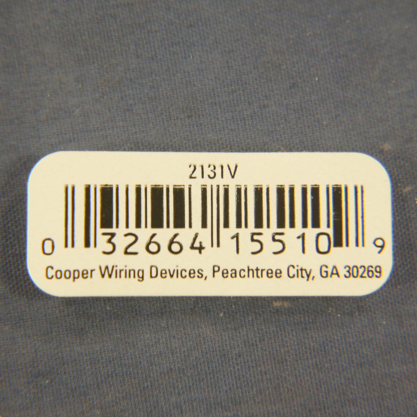 Cooper 2131V Ivory 1-Gang 1.406 Receptacle Single Outlet Thermoset Covers 4-Pack
