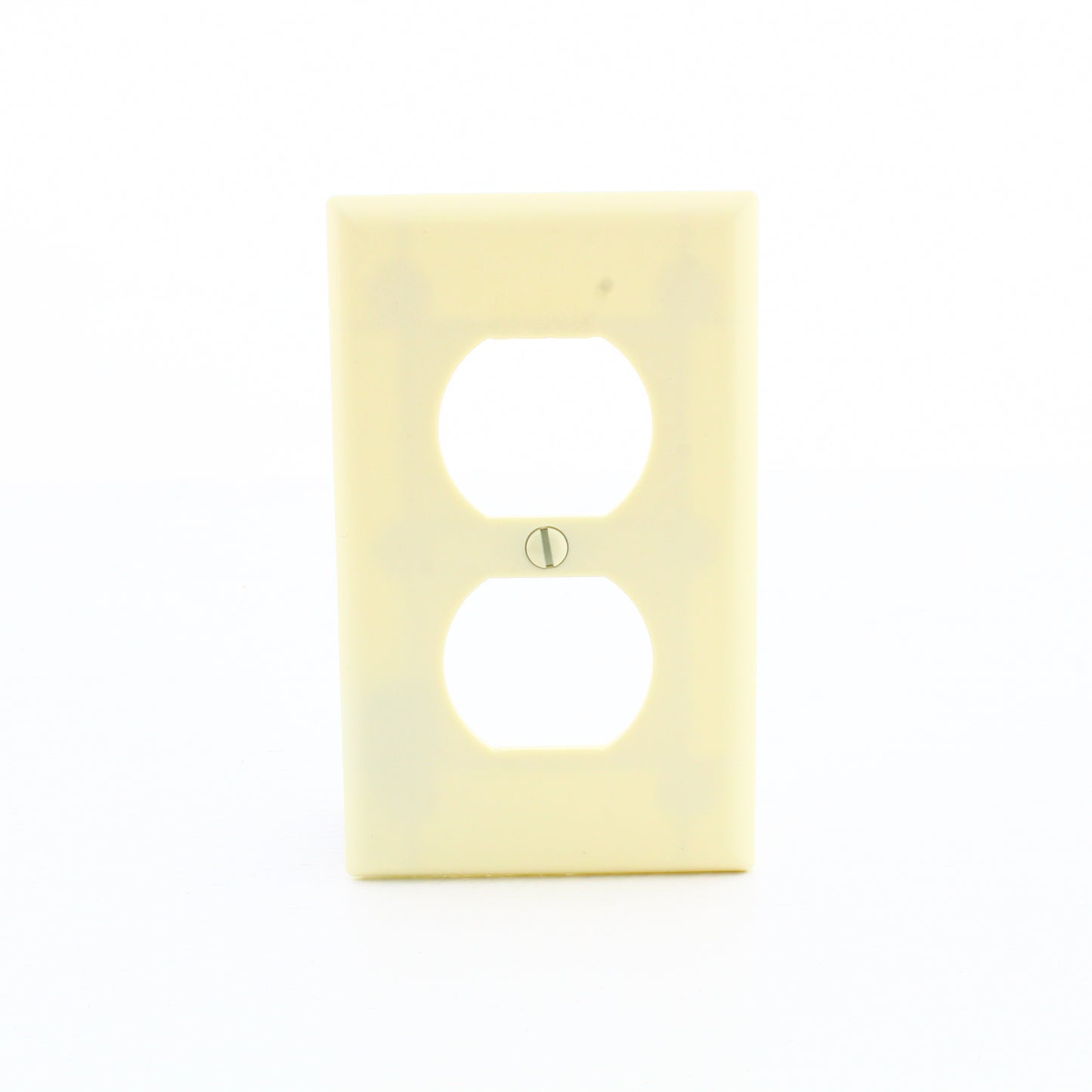 Cooper 2132A Almond 1-Gang Duplex Outlet Receptacle Thermoset Wallplates 50-Pack