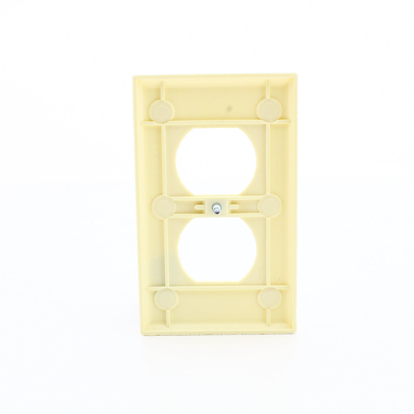 Cooper 2132A Almond 1-Gang Duplex Outlet Receptacle Thermoset Wallplates 50-Pack