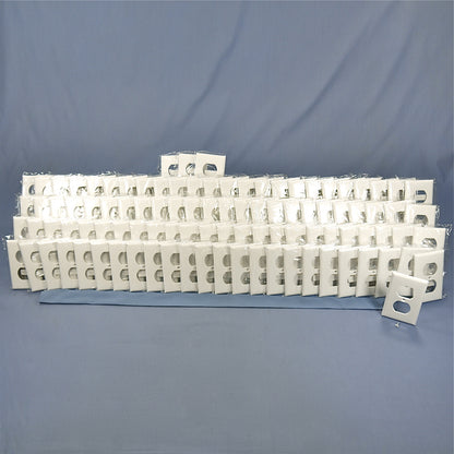 Cooper 2132W White 1-Gang Duplex Outlet Receptacle Thermoset Plastic Cover 100pc