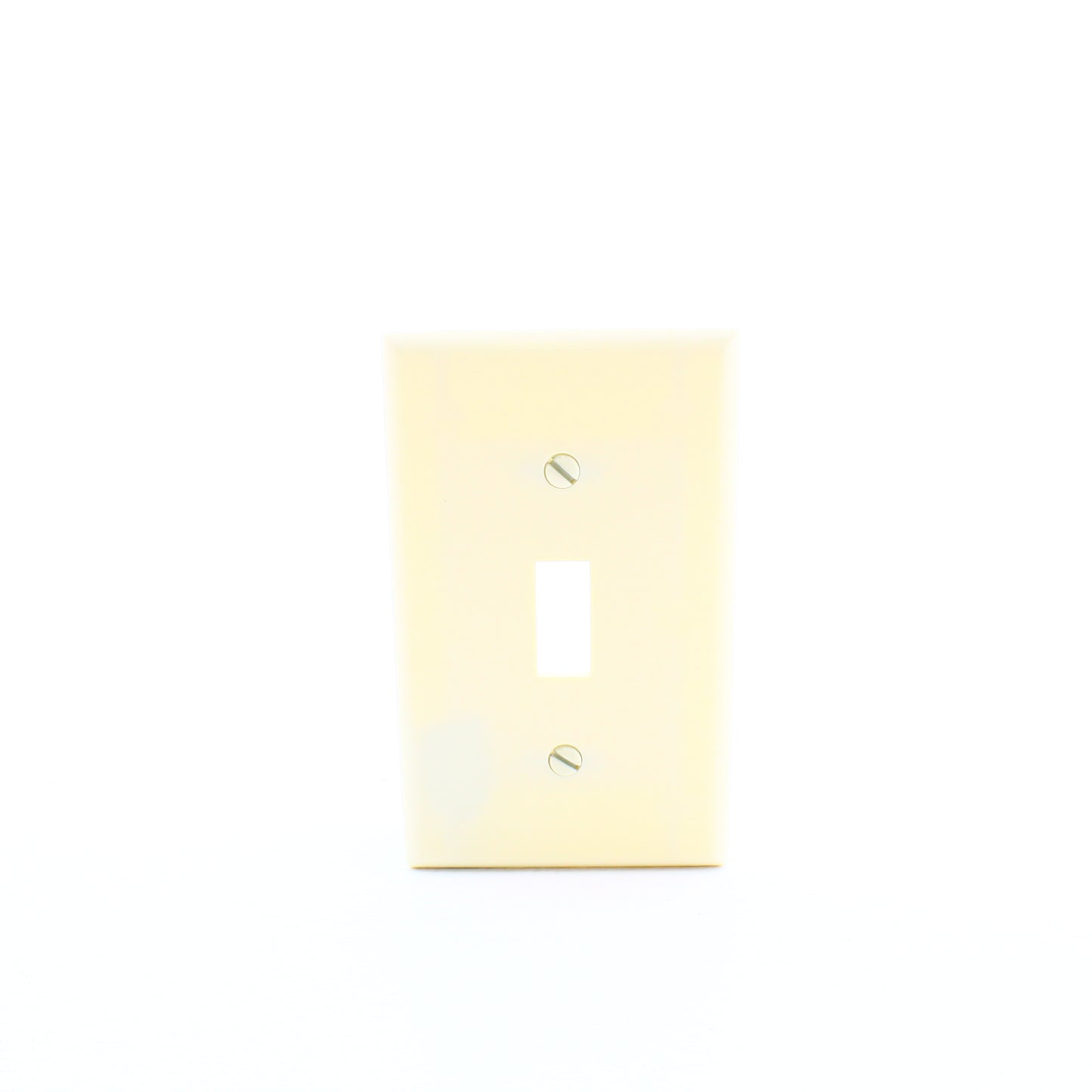 Cooper 2134A Almond 1-Gang Toggle Switch Plastic Thermoset Wallplate Cover 50pcs