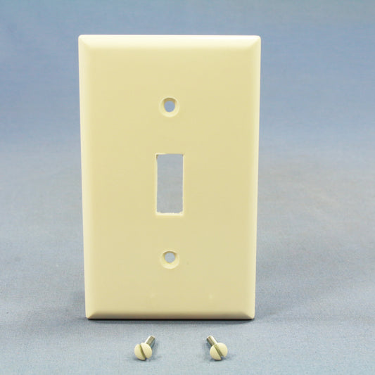 Cooper 2134LA Light Almond 1-Gang Switchplate Thermoset Wallplates Cover 25pcs