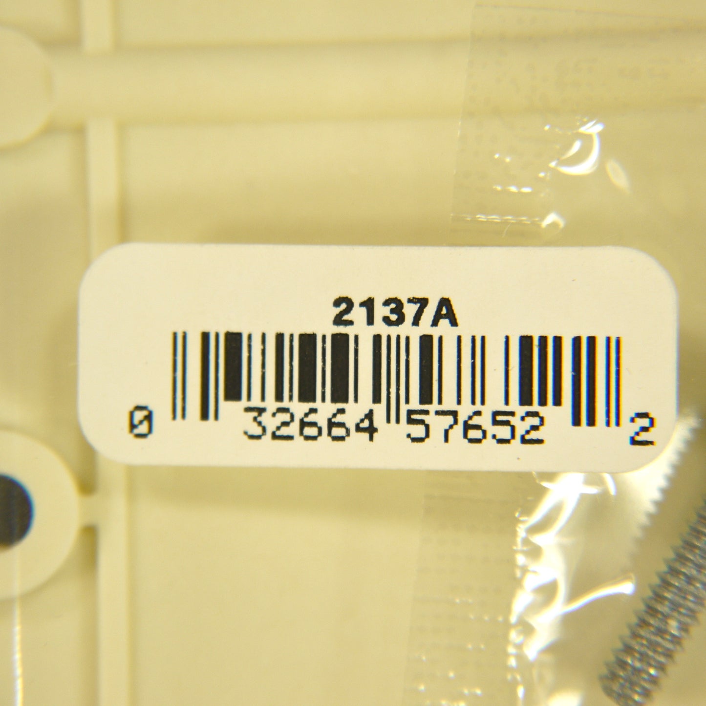 Cooper 2137A Almond 2-Gang Blank Cover Box Mount Thermoset Wallplates 2-Pack