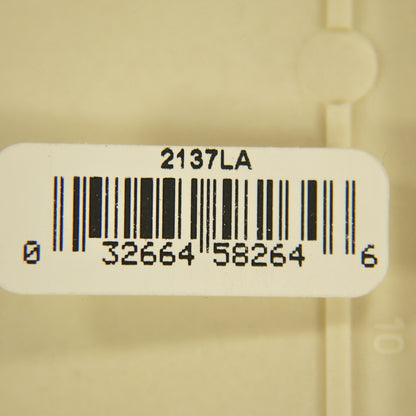 Cooper 2137LA Light Almond 2-Gang Blank Cover Thermoset Wallplate Box Mount 2pcs