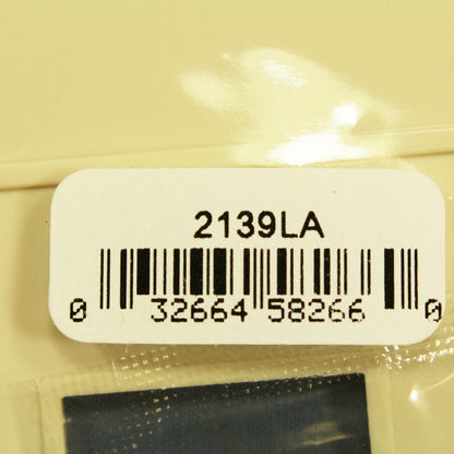 Cooper 2139LA Lt Almond 2-Gang Toggle Switch Thermoset Wallplate Standard Size