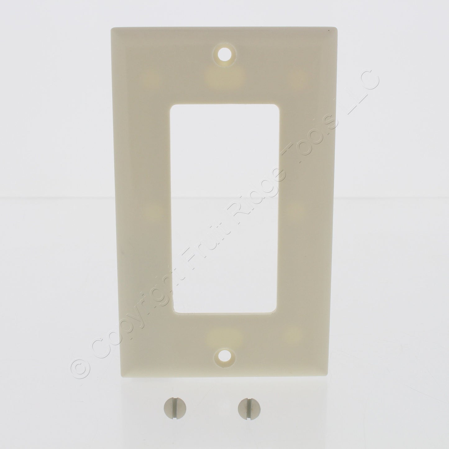 Cooper 2151A Almond 1-Gang Decorator GFCI Plastic Standard Wallplate Cover 25pcs