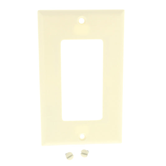 Cooper 2151A Almond 1-Gang Standard Decorator GFI GFCI Cover Thermoset Wallplate
