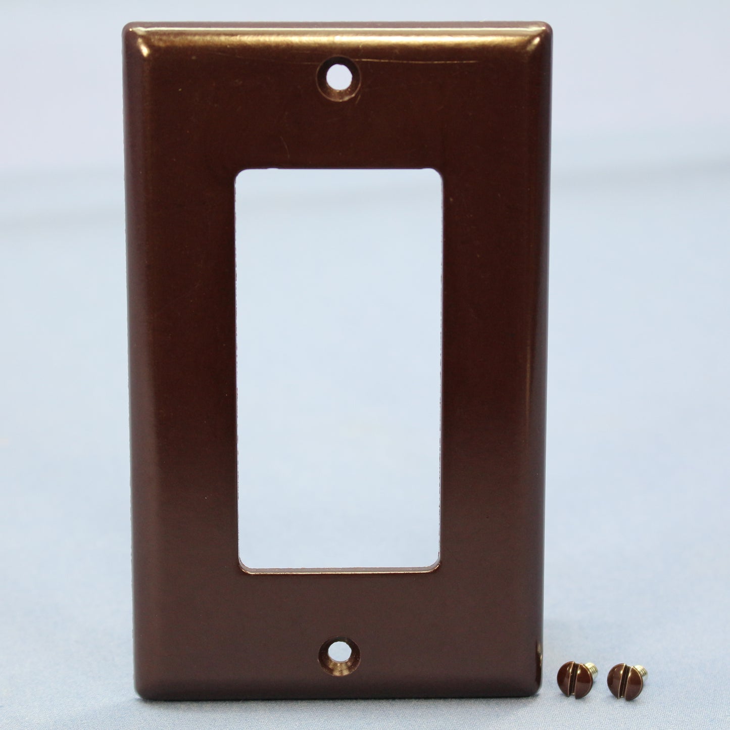 Cooper 2151B Brown 1-Gang Decorator GFCI Plastic Standard Wallplate Cover 25pcs