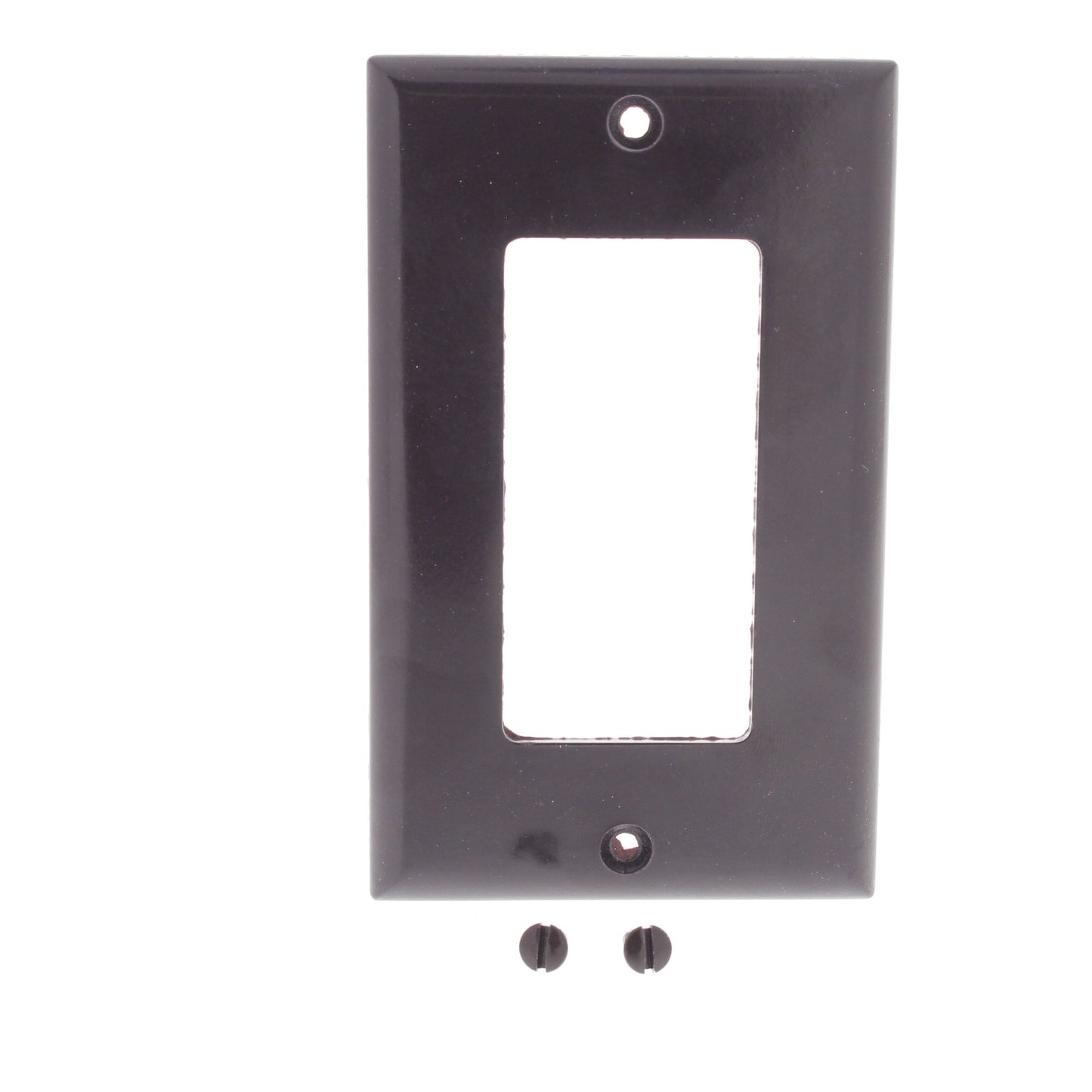 Cooper 2151B Brown 1-Gang Standard Decorator GFI GFCI Cover Thermoset Wallplate