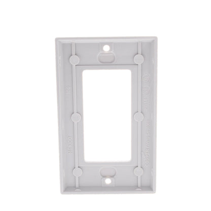 Cooper 2151GY Gray 1-Gang Standard Decorator GFI GFCI Cover Thermoset Wallplate