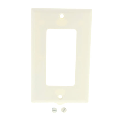 Cooper 2151LA Light Almond 1-Gang GFI GFCI Decorator Cover Thermoset Wallplate