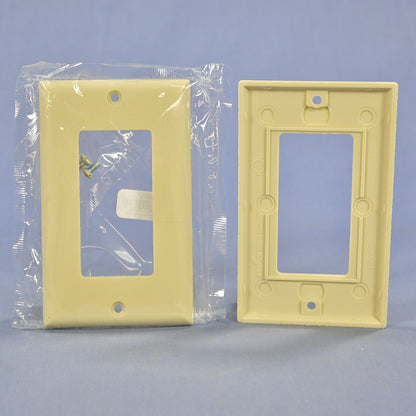 Cooper 2151V Ivory 1-Gang Decorator GFI GFCI Cover Thermoset Wallplates 10pcs