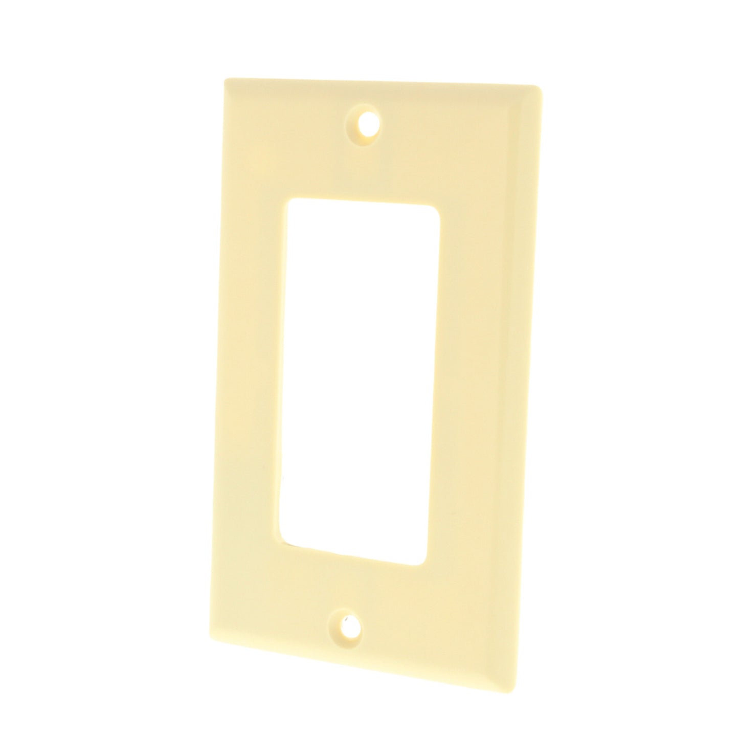 Cooper 2151V Ivory 1-Gang Standard Decorator GFI GFCI Cover Thermoset Wallplate