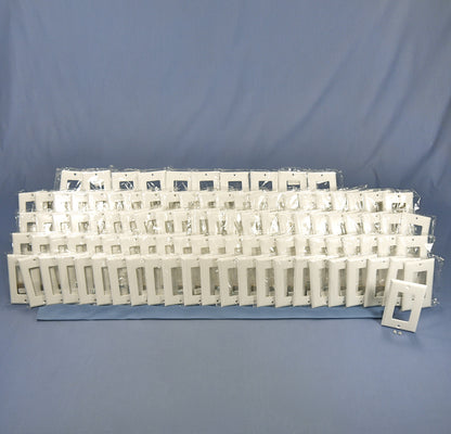 Cooper 2151W White 1-Gang Decorator GFI GFCI Cover Thermoset Wallplates 100pcs
