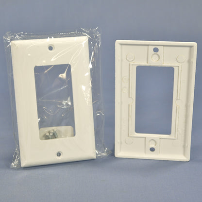 Cooper 2151W White 1-Gang Decorator GFI GFCI Cover Thermoset Wallplates 100pcs