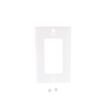 Cooper 2151W White 1-Gang Standard GFI GFCI Decorator Cover Thermoset Wallplate