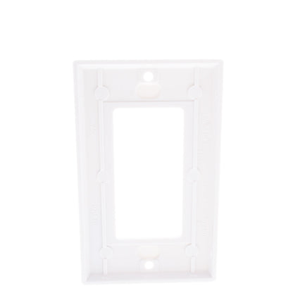 Cooper 2151W White 1-Gang Standard GFI GFCI Decorator Cover Thermoset Wallplate