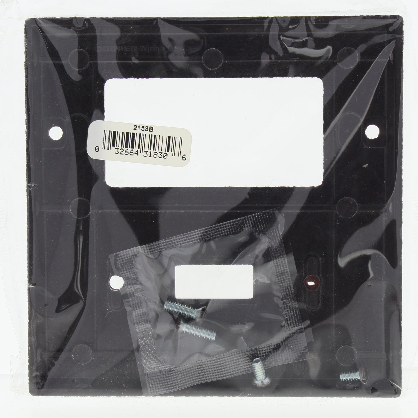 Cooper 2153W Brown 2-Gang Decorator GFCI Switch Receptacle Thermoset Wallplate