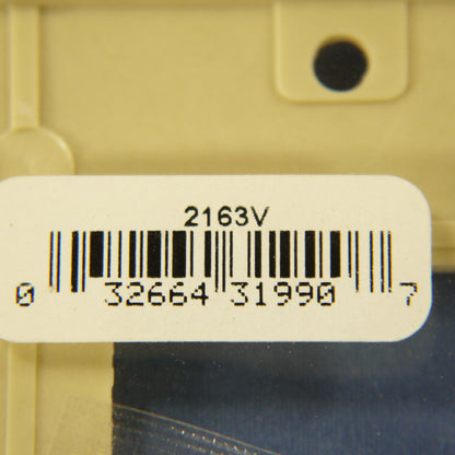Cooper 2163V Ivory 3-Gang Standard Decorator Thermoset Wallplate GFCI GFI Cover