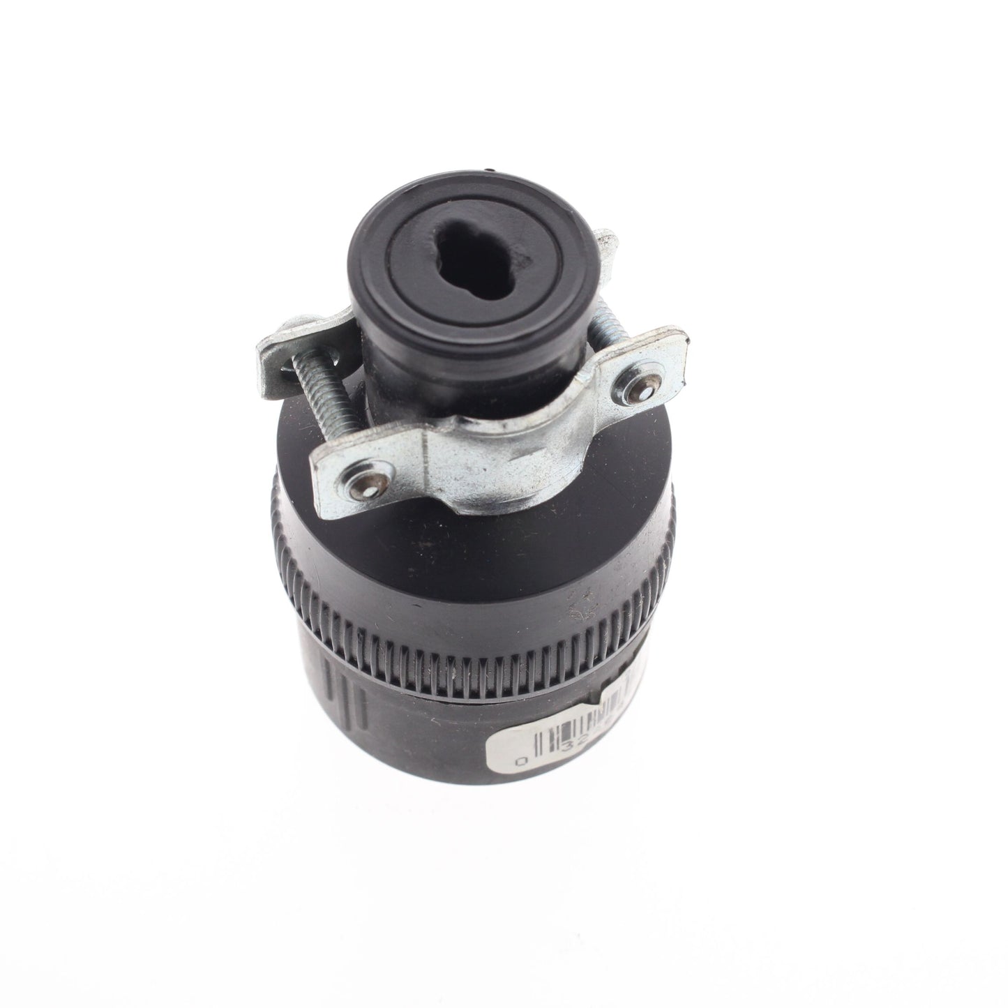 Cooper 224 Black Thermoplastic Straight Blade 1-15R 15A Rubber Bulk Connector