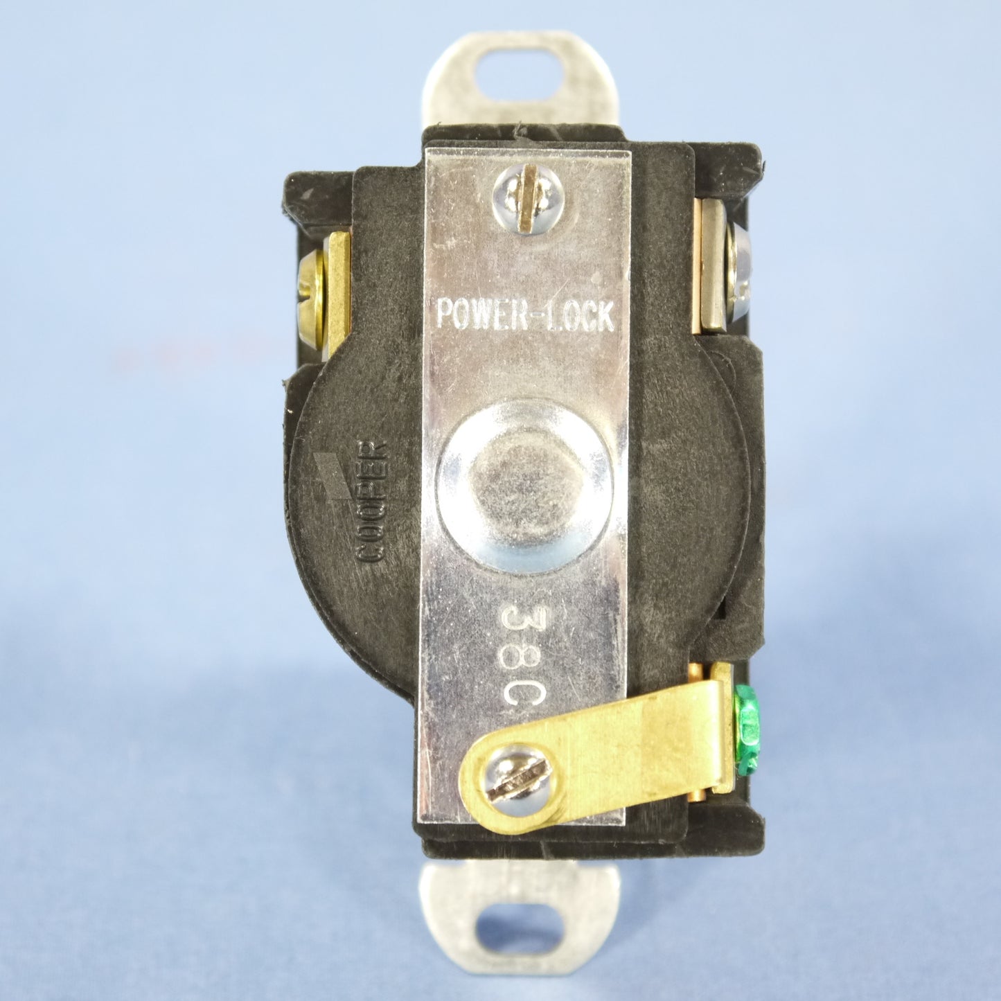 Cooper 23050 Black Hospital Use Power-Lock Receptacle Outlet 20A 125V 5-20R