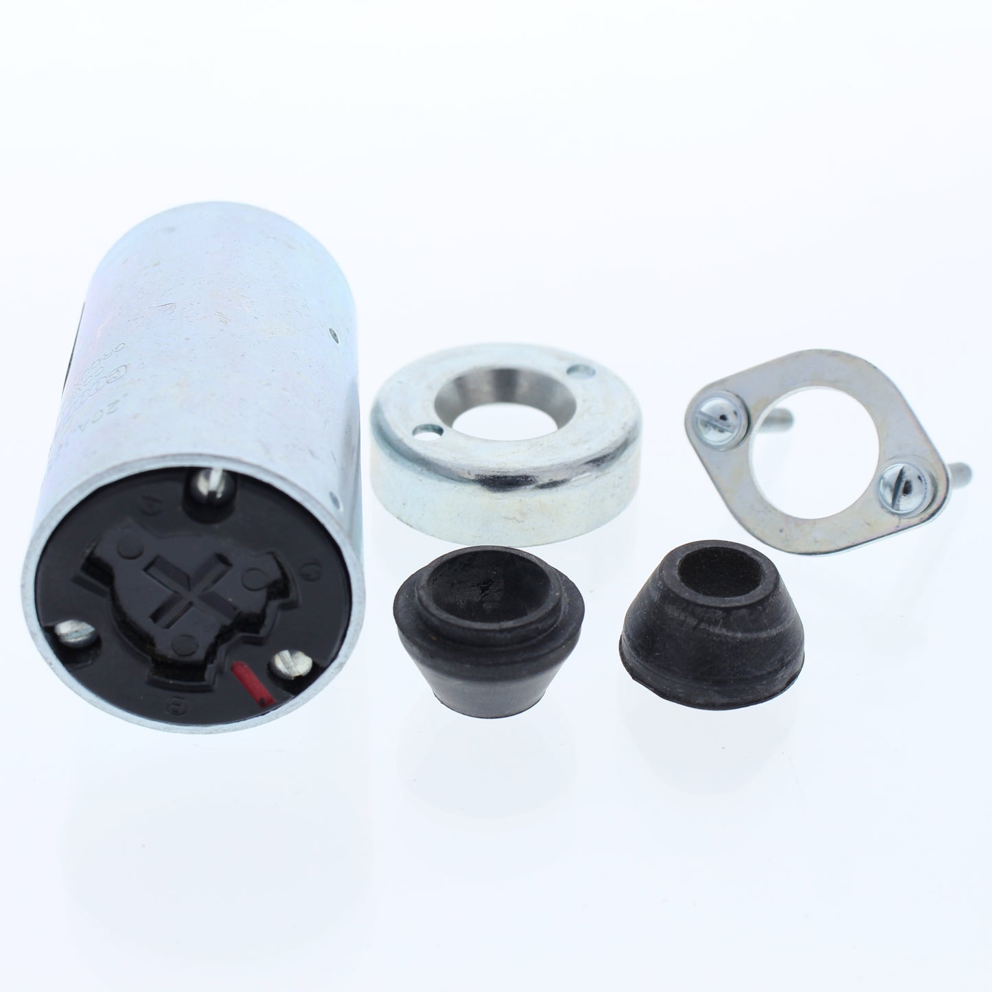 Cooper Gray Steel 20A 125V 2-Pole 3-Wire Armored Powerlock Connector Plug 23054