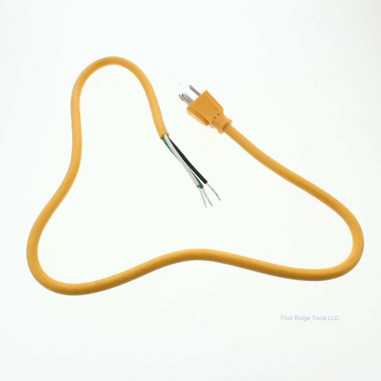 Cooper 236-BU Yellow 3ft Straight Blade Extension Cord NEMA 5-15P 13A 120V 2P3W