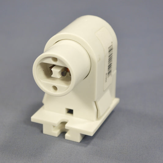 Cooper 2501W White High Output T8 HO Fluorescent Light Lampholder Socket Plunger