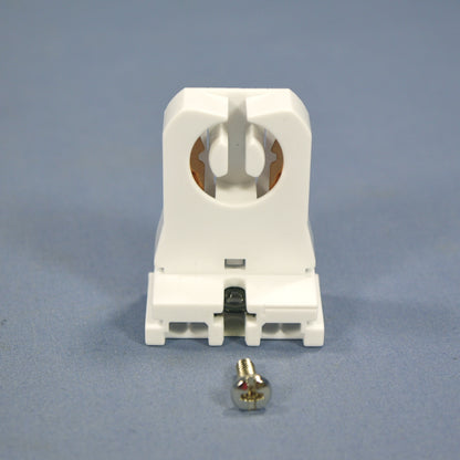 Cooper 2510W Fluorescent Lampholder Short Light Socket T8 T12 Medium Bi-Pin