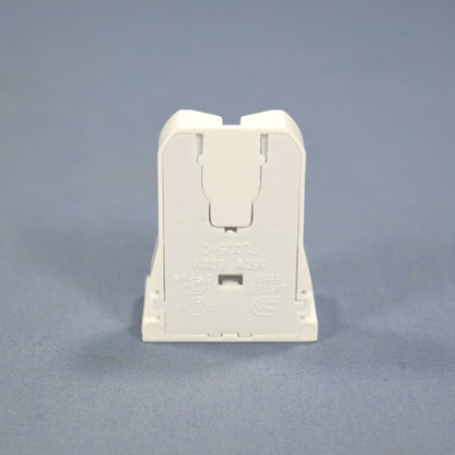 Cooper 2510W Fluorescent Lampholder Short Light Socket T8 T12 Medium Bi-Pin