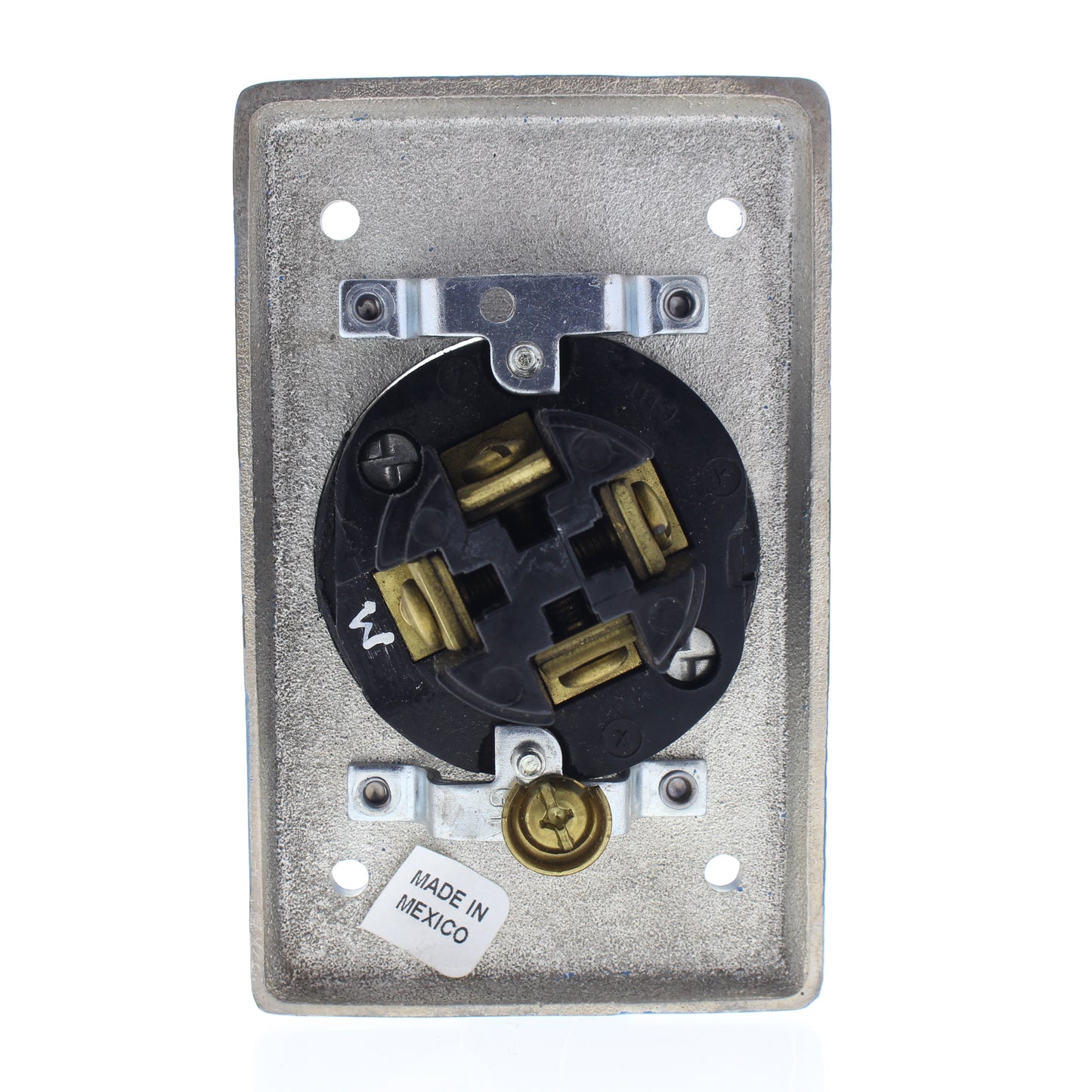 Cooper 25403 Blue Industrial CastIron Powerlock 30A/600VAC 20A/250VDC Receptacle