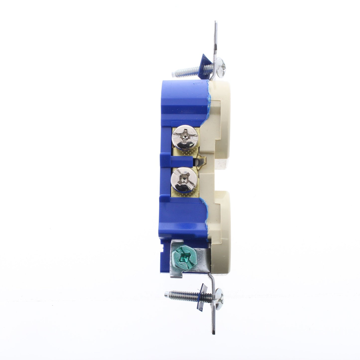 Cooper 270A Almond Residential Duplex Outlet Receptacle NEMA 5-15R 15A 125V Bulk