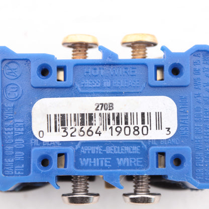 Cooper 270B Brown Residential Grade Duplex Outlet NEMA 5-15R 15A Bulk Receptacle